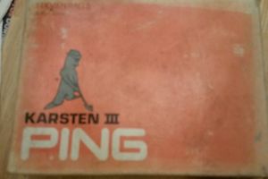 Vintage Ping Karsten III one dozen sealed golf balls