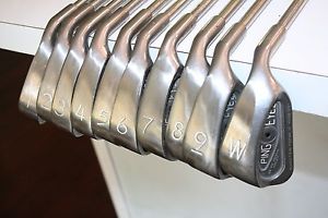 Nice Ping Eye 2 iron  set 1-pw new grips black dot