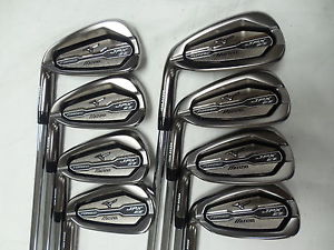Used LH 2016 Mizuno JPX EZ Forged Irons 4-GW Steel XP 95 R300 Regular Iron set