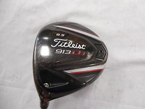 Used Lh Titleist 913 D3 9.5* Driver Diamana 62x5ct Regular Flex Graphite Shaft