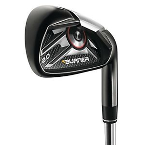 Left Hand Taylormade Burner 2.0 4-Pw, Sw Iron Set Regular Steel Vg