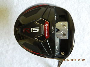 Taylormade R15 BLACK 460 10.5 Degree Driver RIGHT HANDED Speeder 57 REGULAR Flex