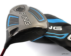 2016 PING G LS TEC DRIVER 9º GRAPHITE FUJIKURA MOTORE F1 65 STIFF +COVER #D805