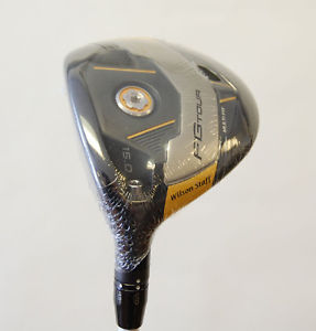 NEW Wilson FG Tour F5 3-Wood 15* Fubuki Z 65 Stiff Flex LH w/HC + Tool