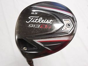 Used LH Titleist 913D3 9.5* Driver Aldila Phenom 70 Stiff Flex Graphite Shaft
