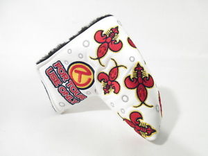 *NICE* SCOTTY CAMERON CIRCLE T WHITE CRAWFISH PUTTER HEADCOVER