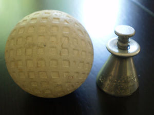 Antique Scarce Aluminum sand tee Golf Mold Hu Woodward New York Pat Pend  1900s