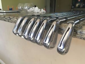 TaylorMade Tour Preferred 2014 MC Irons Stiff Flex 3-9 Iron Set Steel