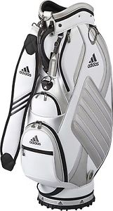 adidas 2016 Golf Caddy Bag 2 AWS16 White×Silver 3.8Kg from Japan E207 1803