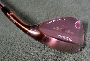 NEW RH Titleist Vokey 52* Loft 8* Bounce Spin Milled Oil Can 2009 Wedge
