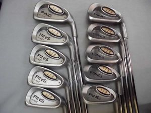 Used[B-] Golf Ping i3O- size Iron set JZ Steel 10S Regular Men A8P