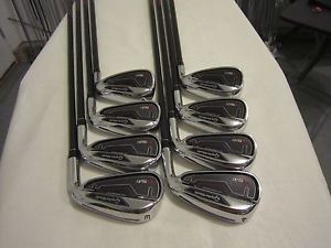 TaylorMade RSi 1 Iron Set RSi1 - 3-PW - Regular Flex Graphite +1" Long - MINT