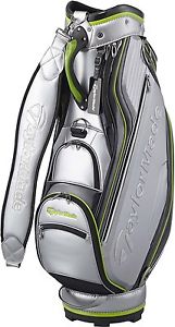 TaylorMade 2016 Golf TM C-6 Metallic Monotone Caddy Bag CBZ78 Silver E207 1810