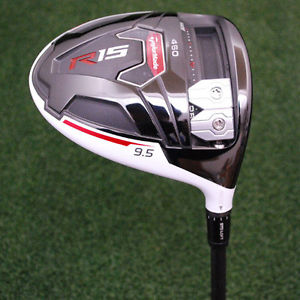TaylorMade R15 Driver 9.5º Matrix Black Tie 5M3 Graphite Stiff - NEW