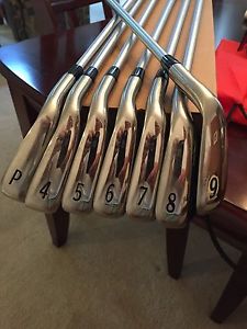 CLEAN TITLEIST AP1 716 IRON SET 4-PW KBS TOUR C-TAPER LITE 110 STIFF