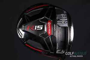 TaylorMade R15 Black Driver 10.5° Stiff Right-H Graphite Golf Club #20687