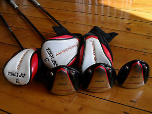 YONEX NANOSPEED i FAIRWAY SET – 3,5 AND 7 WOOD – REG GRAPH – V.G.C + H/Cs