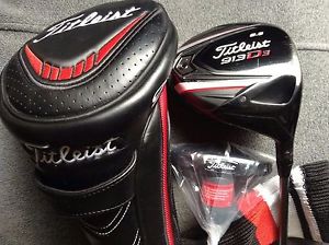 Titleist 913D3 8.5* Driver Fujikura Motore F3 60 Stiff w/HC+Wrench (H40-36) dd