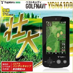 Jupiter YUPITERU Big screen GPS golf Nabis best caddy W/P YGN6100 JAPAN F/S