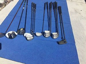 LH PING EYE 2 Green Dot IRONS 4-SW No Pw Stiff Left Handed Set G10 3, RBZ, Anser