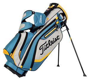 New Titleist SX6 Lightweight Stand Bag Slate/Silver/Mango