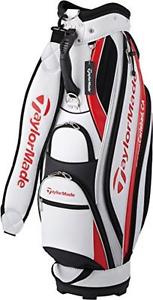 TaylorMade 2016 Golf TM P-3 Plane Design Caddy Bag CBZ80 White×Red