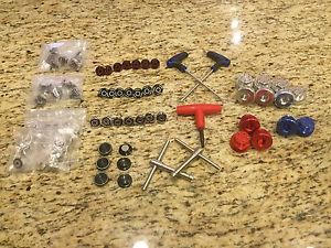 Assortment of Golf Wrenches and Weights