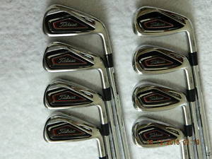 Titleist AP1 716 Iron Set 4-GW RIGHT HANDED True Temper XP 90 STEEL STIFF Flex