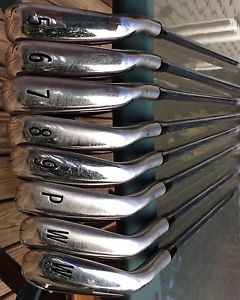 New Titleist AP1 716 Irons 5-PW, W, W-52 KURO KAGE Senior Graphite 2 Deg Flat