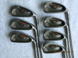 Ping G10 Iron set 4-PW RIGHT HANDED BLACK DOT Ping AWT STIFF Flex STEEL