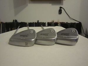 Titleist Vokey SM4 Tour Chrome Wedge Set SM-4 - 52* - 56* - 60* - Steel