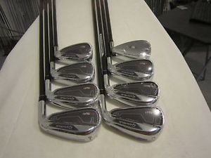 TaylorMade RSi 1 Iron Set RSi1 - 4-PW, AW - REAX 55 Senior Flex Graphite - NEW