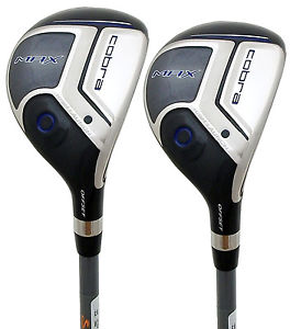 Cobra Left Handed MAX 3 & 4 Hybrid Set Matrix White Tie X4 Regular Flex - 2016