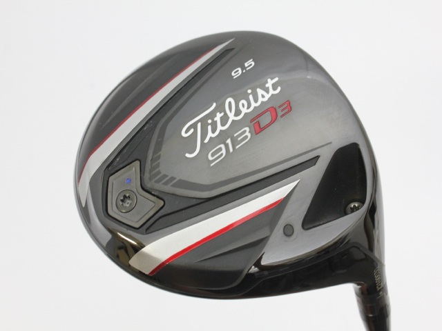 Used[A] Golf Titleist 913D3 driver DiamanaD + White62 US shafts X 1W Men G3K