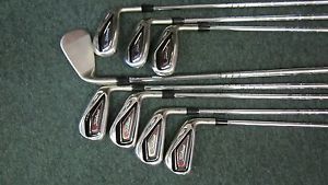 Titleist 716 AP1 Iron Set Golf Clubs 4-PW,GW XP 90 Stiff Steel Shafts