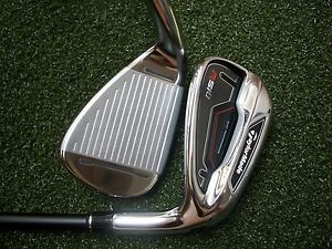 NEW TaylorMade RSi 1 4-9+PW Iron Set//Steel REAX 90 Stiff Flex LEFT HANDED