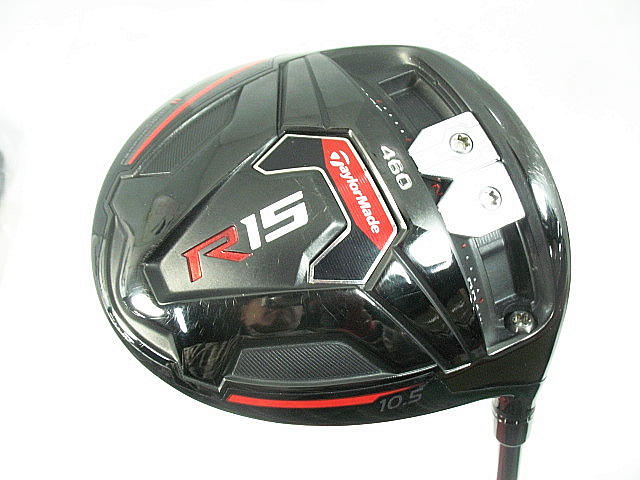 Used[B+] Golf TaylorMade R15 460 black s USA driver Regular 1W Men L2P