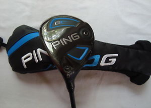 Nice LH Ping G 17.5* 5 Wood Ping ALTA 65 graphite shaft regular w/cover & wrench