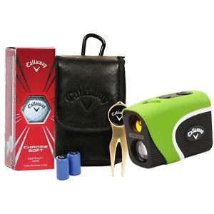 *NEW* Callaway Micro Rangefinder w/ Power Pack - Green - Range Finder Golf Scope