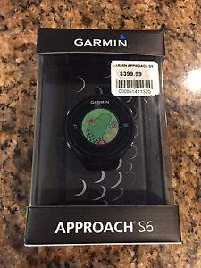 GARMIN approach s6 golf GPS, MINT!! L@@OK!! Used for 2 rounds in 2016