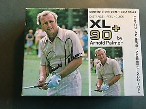 Arnold Palmer XL90+ Signed Box With Golf Balls