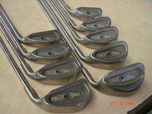 Ping Eye 2 Golf iron set 3-9-S-W right hand, steel shafts