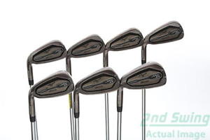 Mizuno 2015 JPX EZ Forged Iron Set 4-PW Steel Stiff Left 38 in