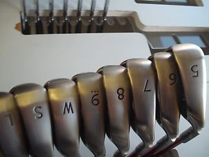 PING K15 IRONS 4-SAND WEDGE/ LOB WEDGE GRAPHITE SHAFTS