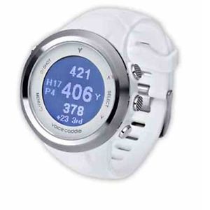 Voice Caddie T2 Golf GPS Montre & Pisteur (Blanc)
