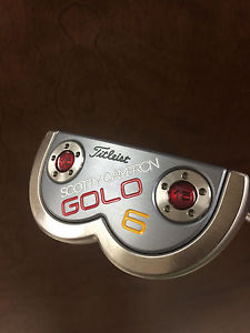 Titleist Scotty Cameron Select GOLO 6 34" Putter Super Stroke SS2 Grip 9.5/10