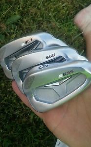 Ping s55 iron set I25 S55 combo set heads only 5-pw purple dot irons excellent!