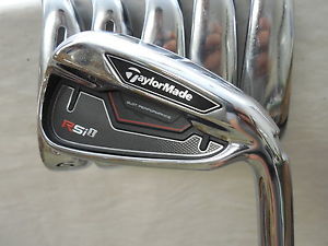 Taylormade RSi1 5-PW Iron Set Taylormade Reax 55g Seniors Flex Graphite Used