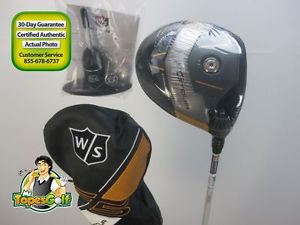 2016 Wilson Staff FG Tour F5 Driver 9.0 deg Fubuki Stiff Flex Headcover Tool 197