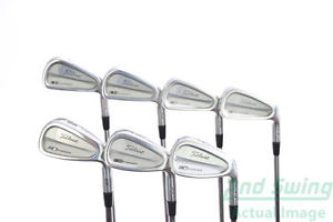 Titleist 712 CB Iron Set 4-PW Steel X-Stiff Right 38 in